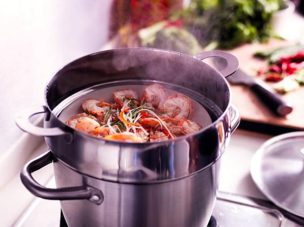 Steam cooking: more flavour and less fat - IKEA Spain