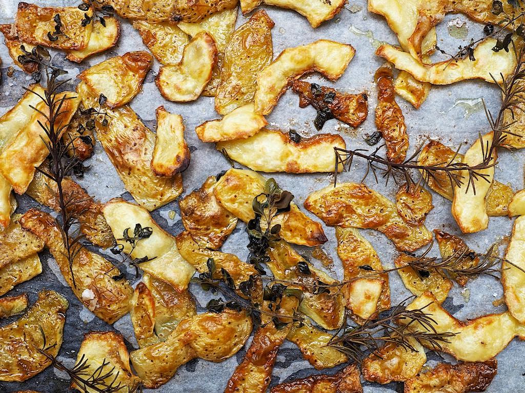 Crispy Potato Skins – Silvia Colloca