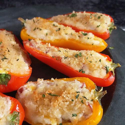 Sweet and Spicy Delights: Mini Sweet Pepper Poppers Recipe